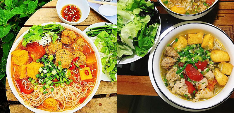 cách làm bún riêu cua ngon