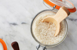 cách khử mùi mốc của gạo