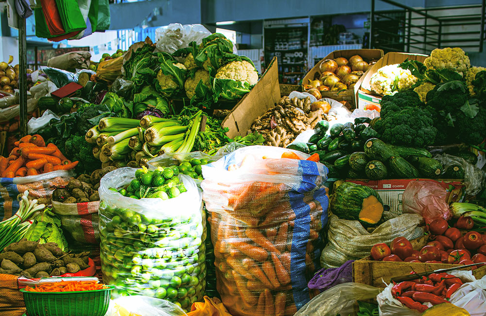 rau củ quả kém chất lượng