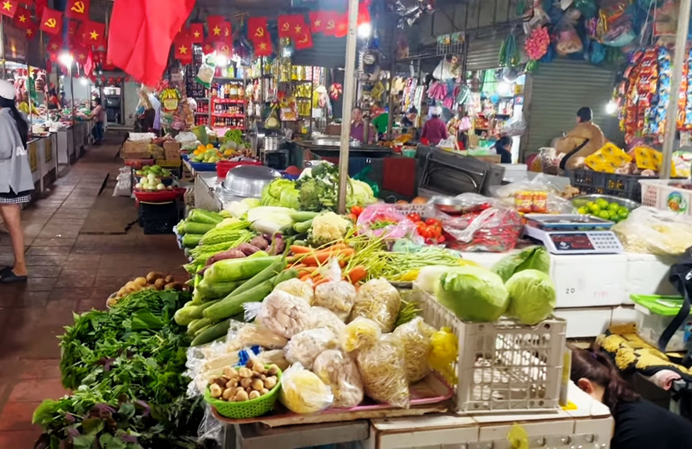 chợ nông sản đà lạt