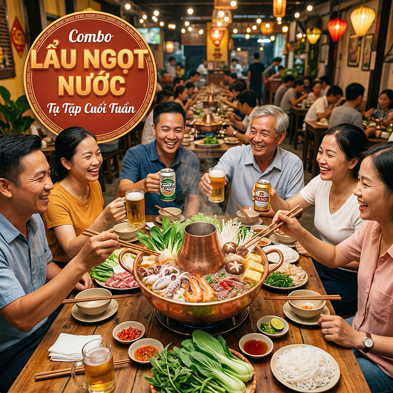 combo lẩu nước ngọt